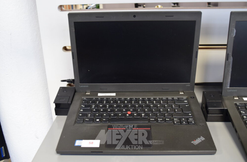 Laptop LENOVO ThinkPad L470, grau