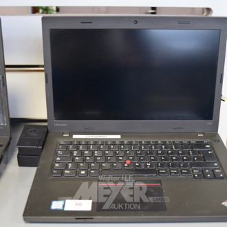 Laptop LENOVO ThinkPad L470, grau