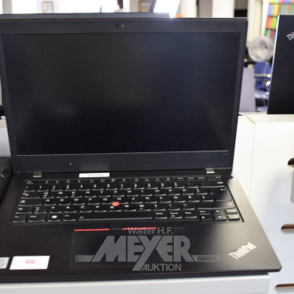 Laptop LENOVO ThinkPad L14 G1, schwarz