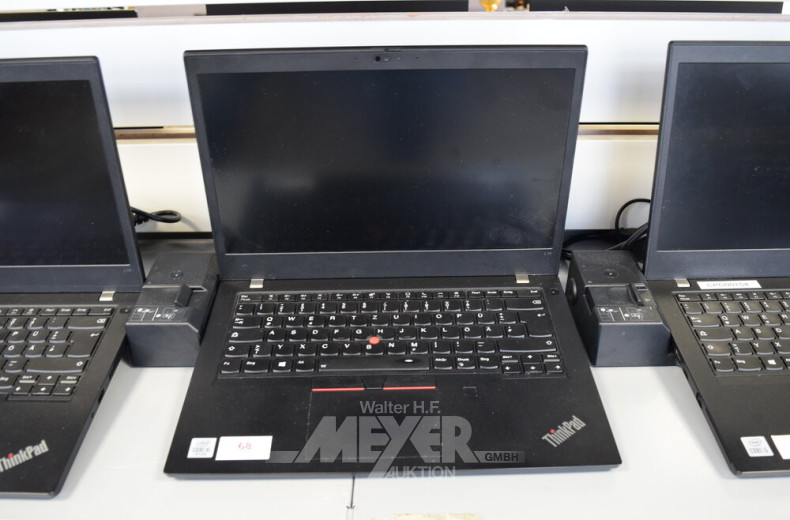 Laptop LENOVO ThinkPad L14 G1, schwarz