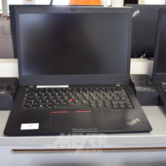 Laptop LENOVO ThinkPad L14 G1, schwarz