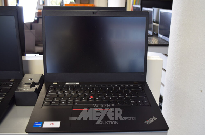 Laptop LENOVO ThinkPad L14 G2, schwarz