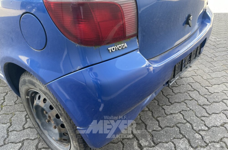 TOYOTA Yaris, blau, 3 trg.