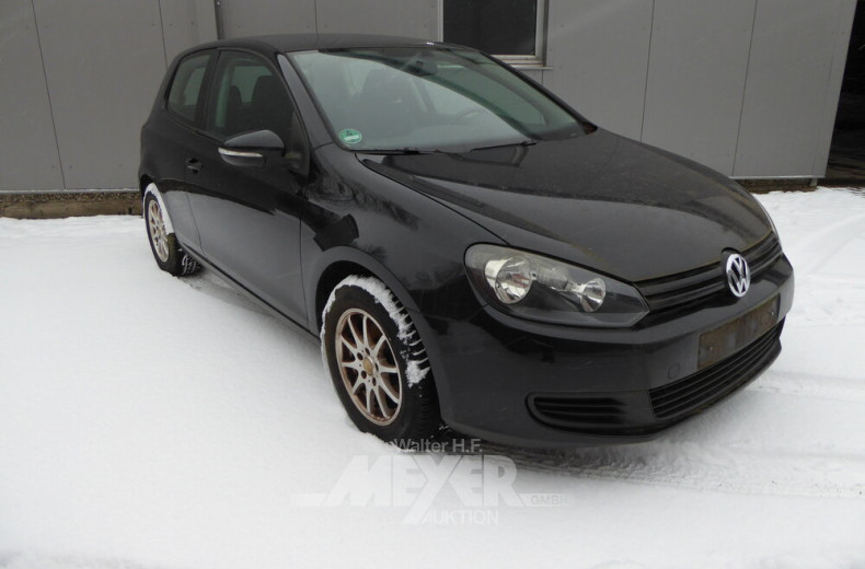 VOLKSWAGEN Golf V, schwarz,