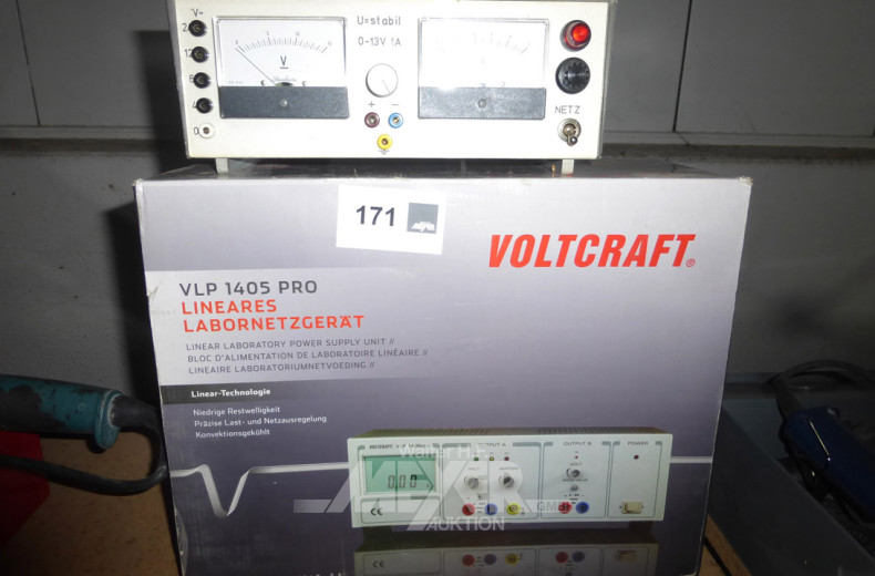 Labornetzgerät sowie 1 Volt