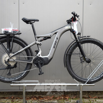 E-Bike, silber