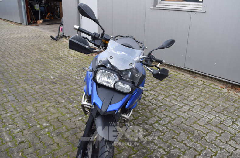 Kraftrad BMW F 700 GS, blau,