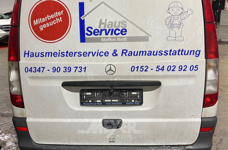 MERCEDES BENZ Vito, weiß,