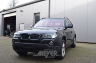 BMW X3 20d xDrive, schwarz