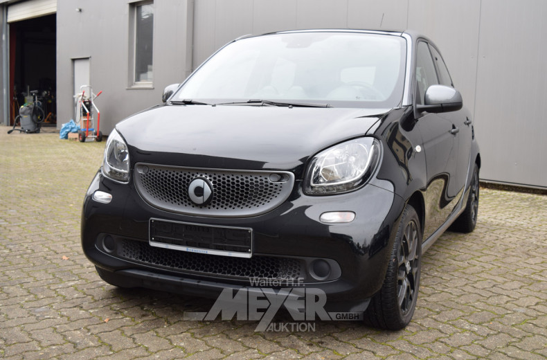 SMART forfour, grau-schwarz