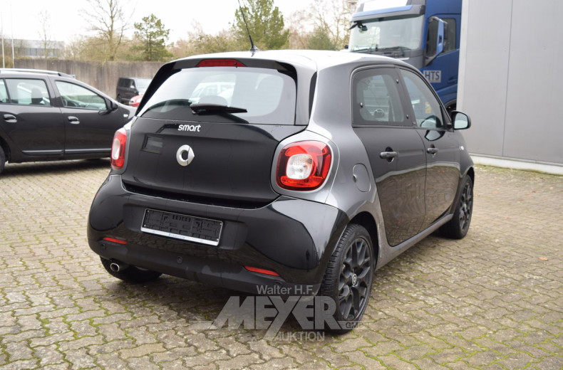 SMART forfour, grau-schwarz