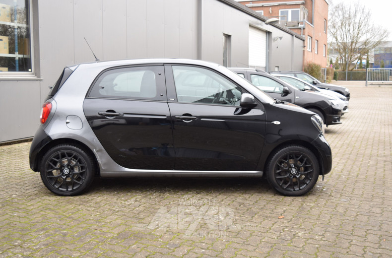 SMART forfour, grau-schwarz