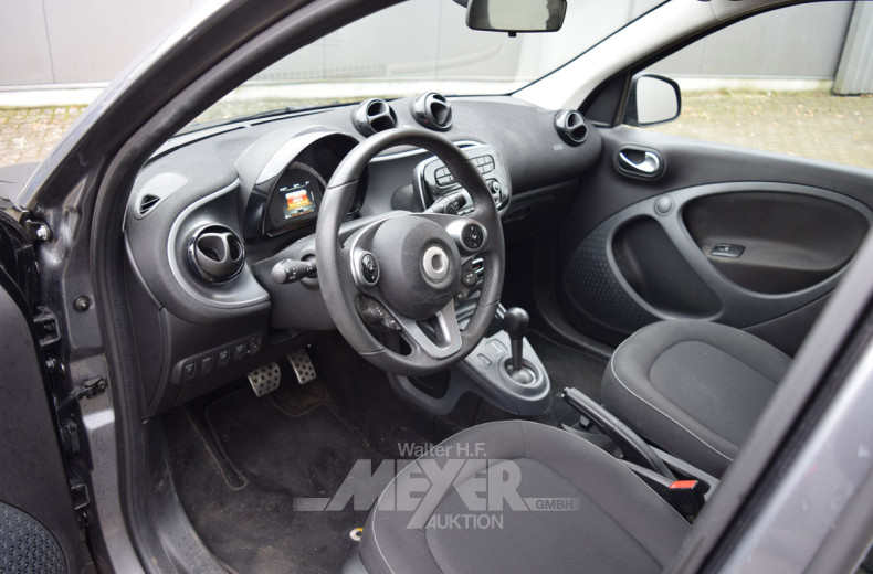 SMART forfour, grau-schwarz