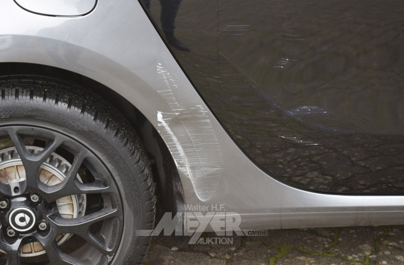 SMART forfour, grau-schwarz