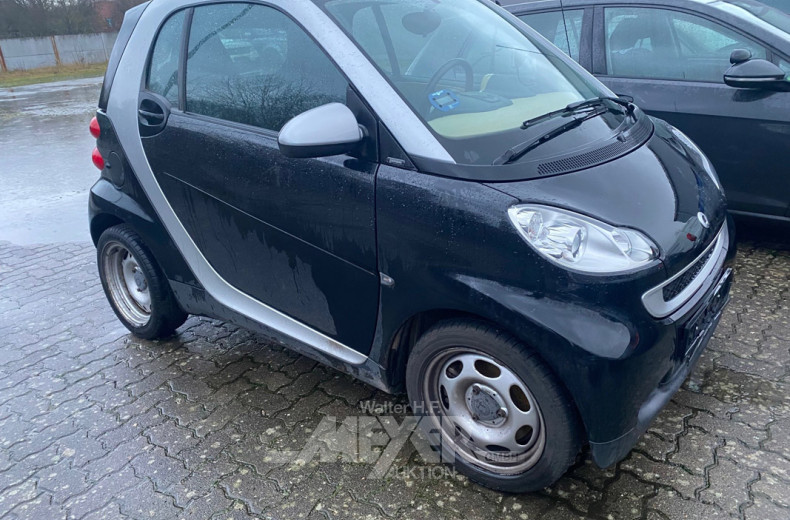 SMART fortwo Coupé, grau-schwarz