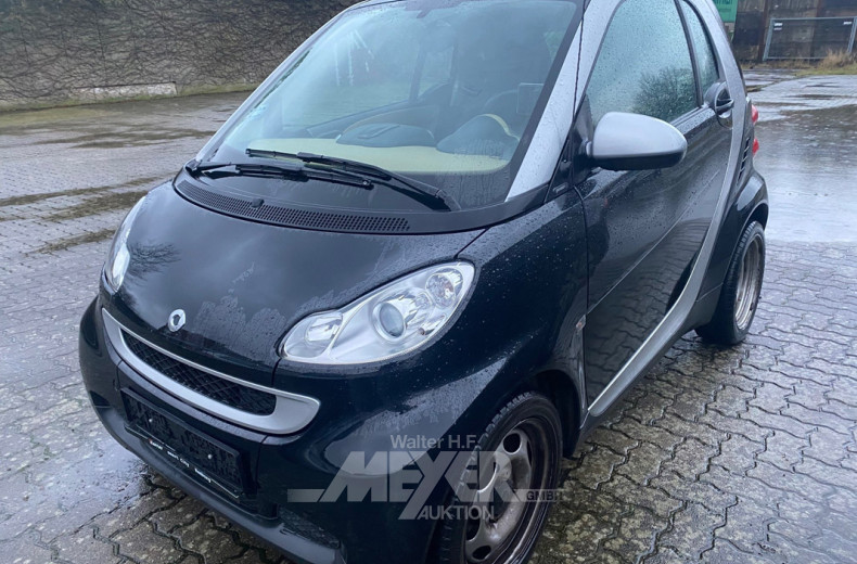 SMART fortwo Coupé, grau-schwarz