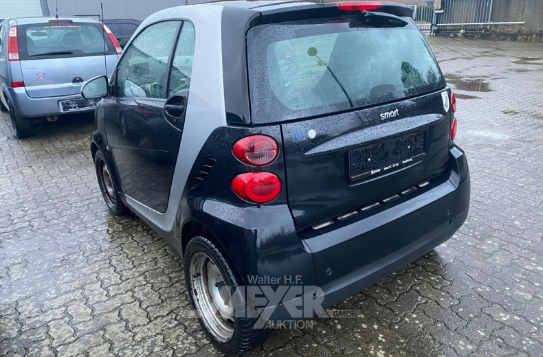 SMART fortwo Coupé, grau-schwarz