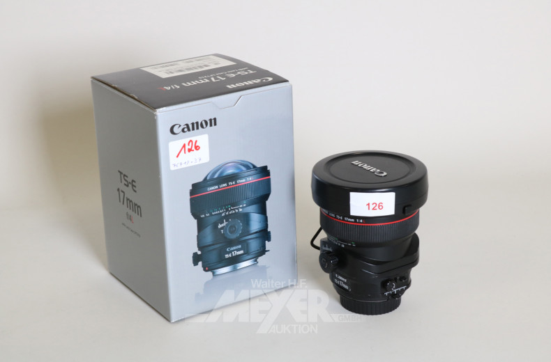 Objektiv CANON 17 mm