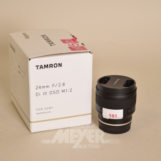 Objektiv TAMRON 24mm für Sony