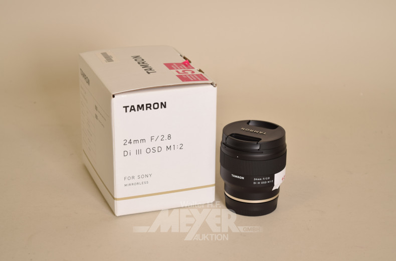 Objektiv TAMRON 24mm für Sony