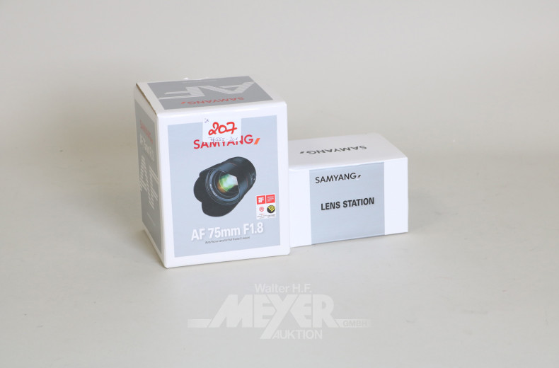 Objektiv SAMYANG 75 mm für SONY