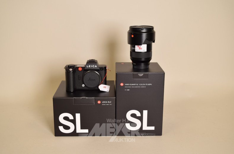 Systemkameraset LEICA SL2 Kit