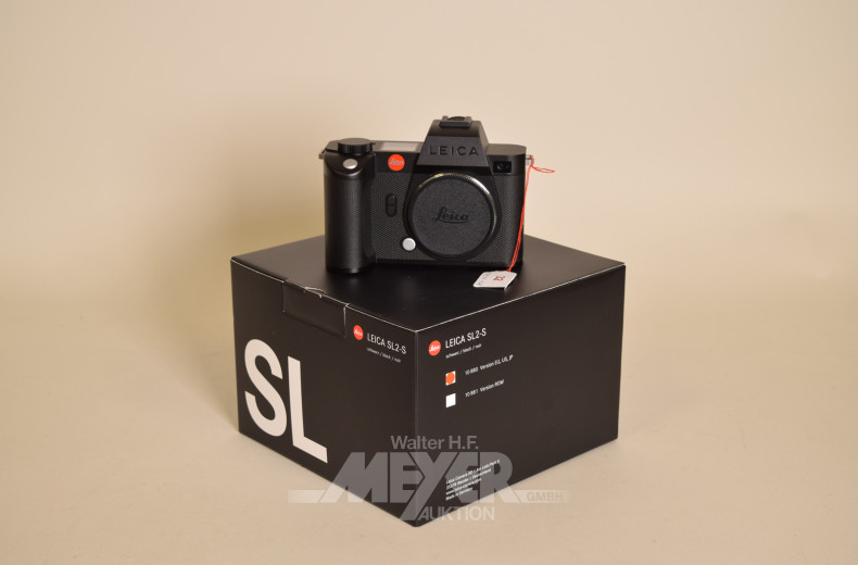 Systemkamera LEICA, schwarz