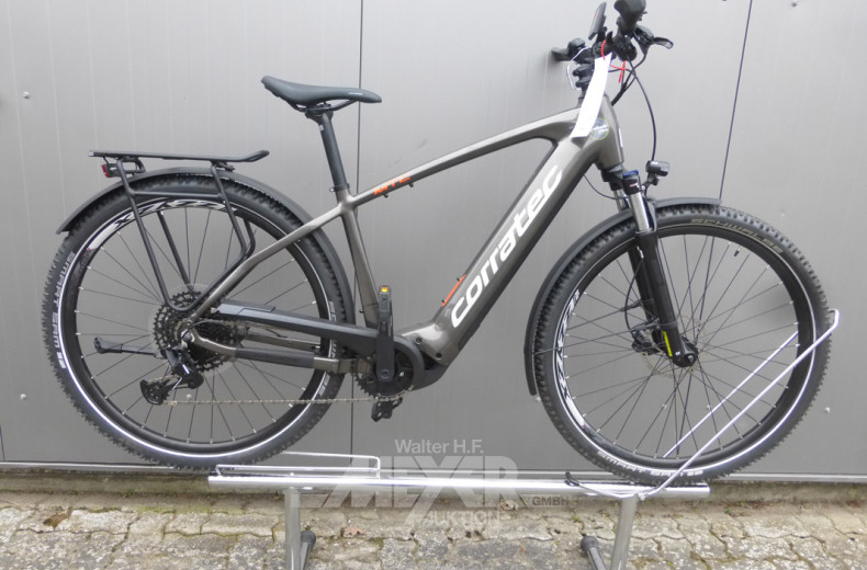 E-Bike, metallic braun