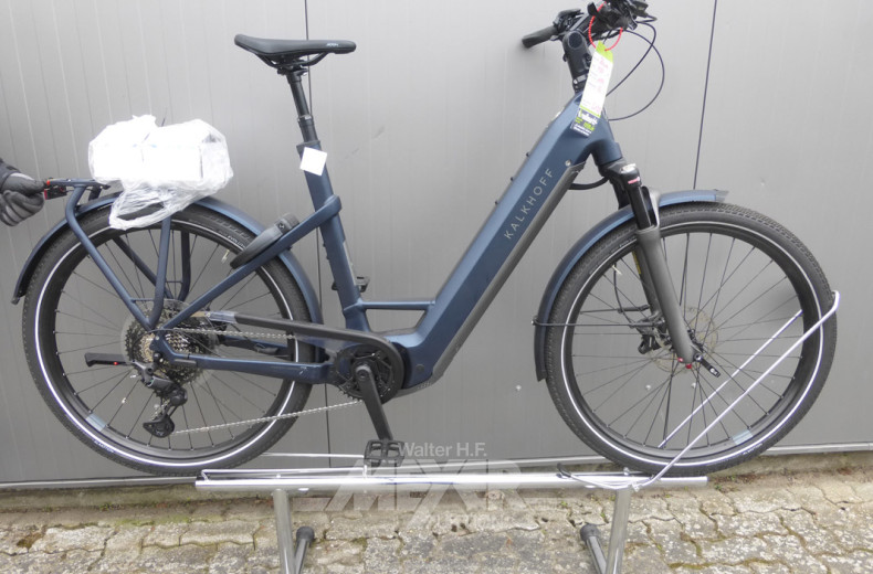 E-Bike, blaumatt