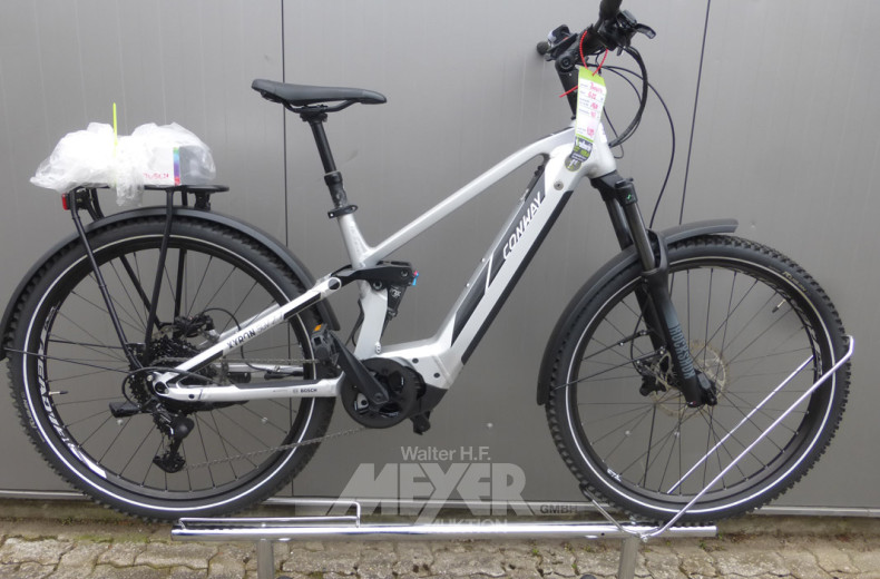 E-Bike, silber/black