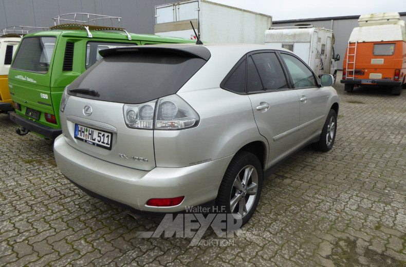 LEXUS RX400H, silber metallic