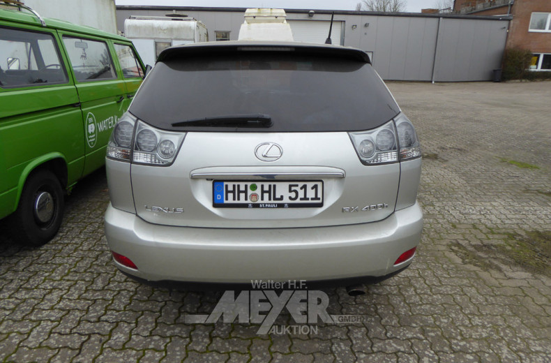 LEXUS RX400H, silber metallic