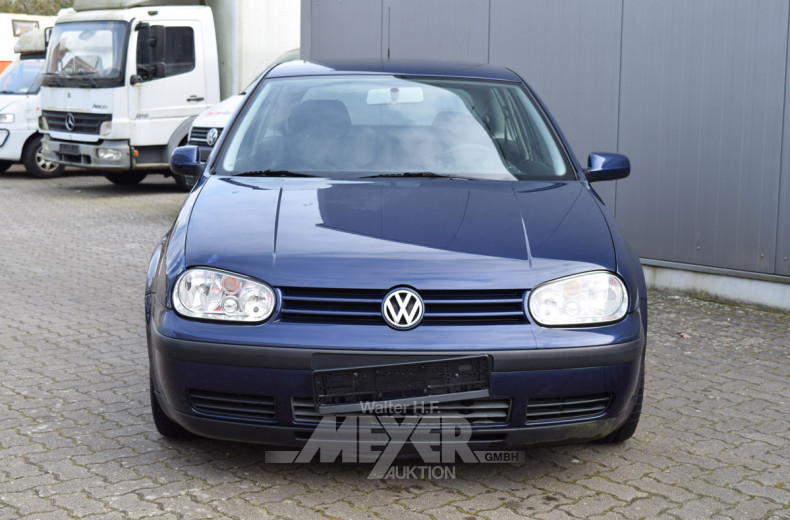 VOLKSWAGEN Golf IV, blau