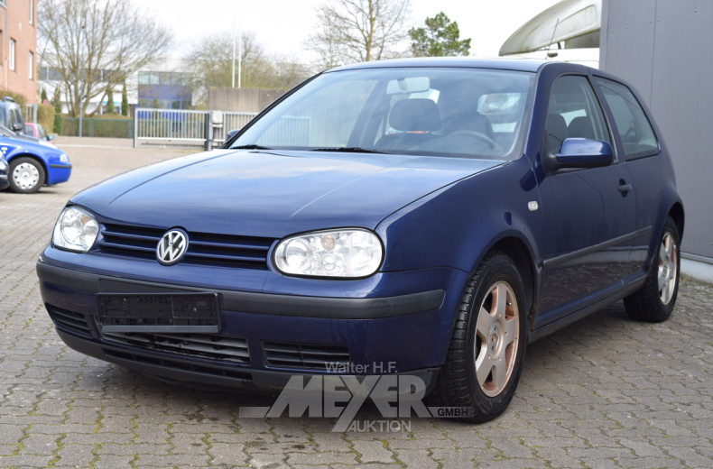 VOLKSWAGEN Golf IV, blau