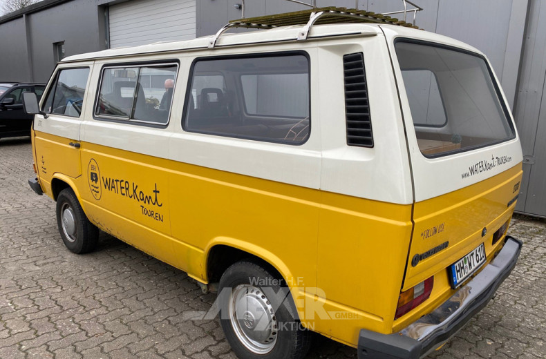 VOLKSWAGEN T3 Caravelle, weiß/gelb