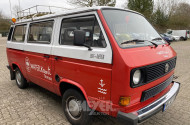 VOLKSWAGEN T3 Multivan, weiß/rot