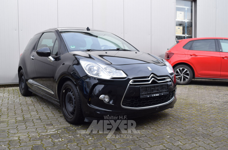 CITROEN DS3 Cabrio, schwarz