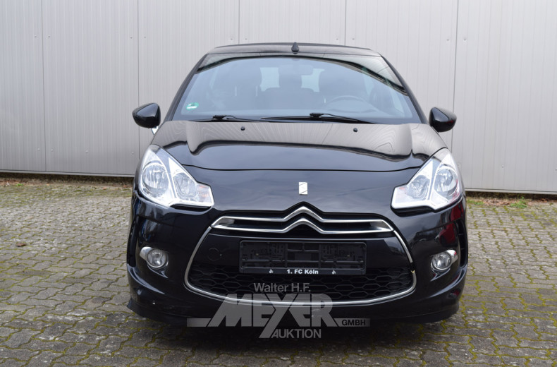 CITROEN DS3 Cabrio, schwarz