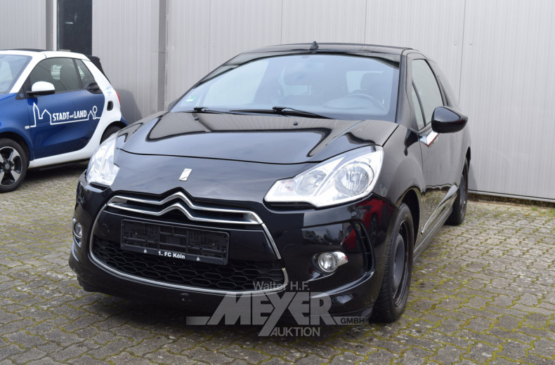 CITROEN DS3 Cabrio, schwarz