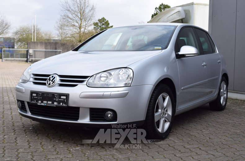 VOLKSWAGEN Golf V, silbermetallic,