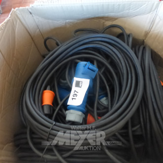 Posten 230 Volt Kabel, 16 Ampere auf