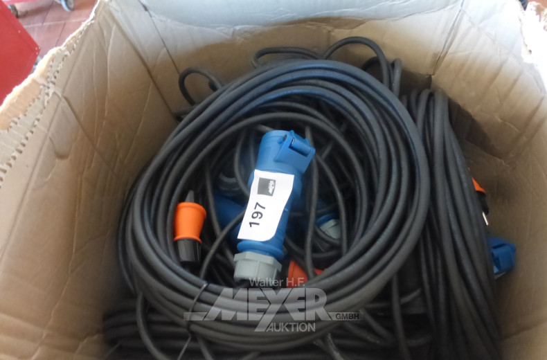 Posten 230 Volt Kabel, 16 Ampere auf