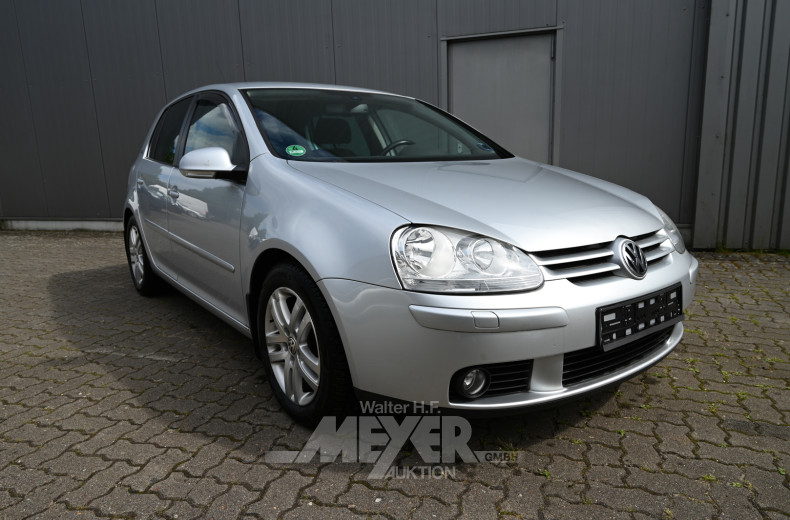 VOLKSWAGEN Golf V GOAL, silber metallic