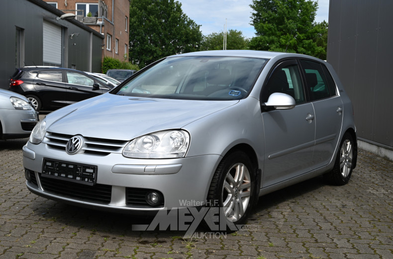 VOLKSWAGEN Golf V GOAL, silber metallic