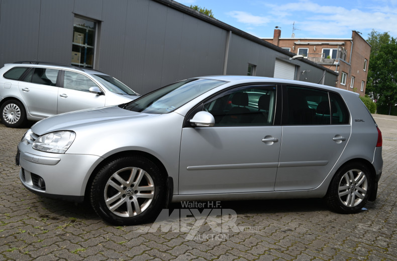 VOLKSWAGEN Golf V GOAL, silber metallic