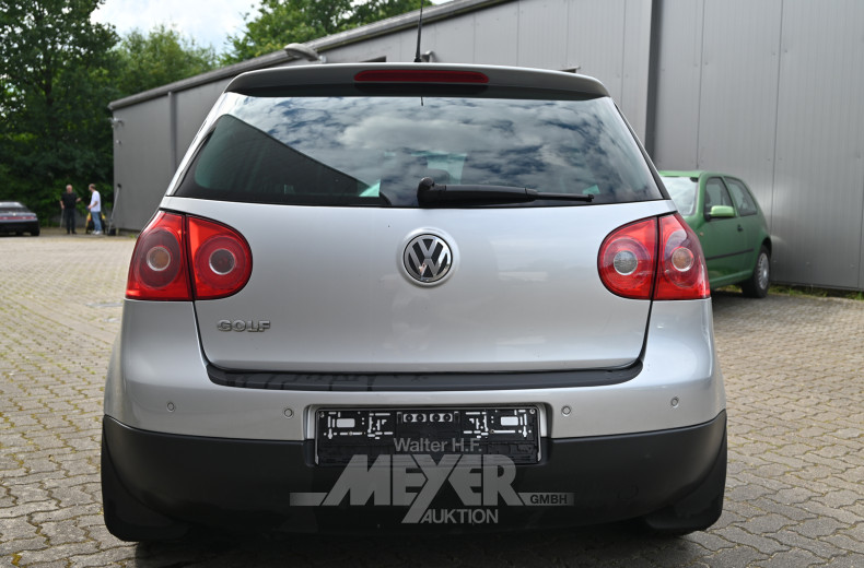 VOLKSWAGEN Golf V GOAL, silber metallic