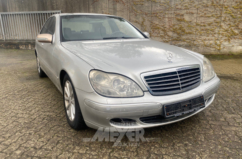 MERCEDES-BENZ W220 S320 CDI, silber