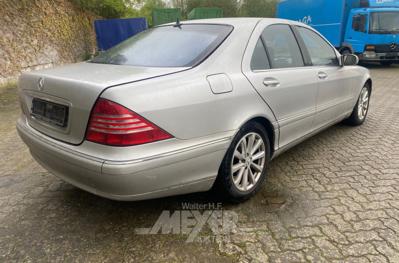 MERCEDES-BENZ W220 S320 CDI, silber