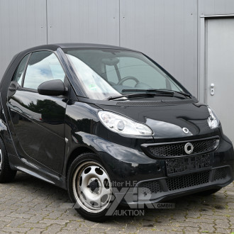 SMART fortwo coupé mhd, schwarz