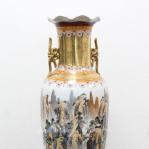 Los 5014: Bodenvase ''Chinadekor'', Höhe: ca. 120 cm